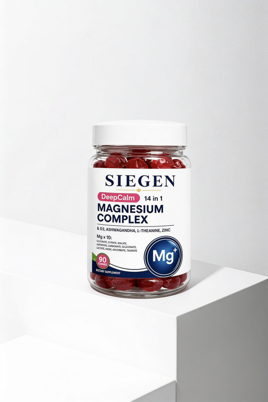 Siegen DeepCalm 14-in-1 Magnesium Gummies